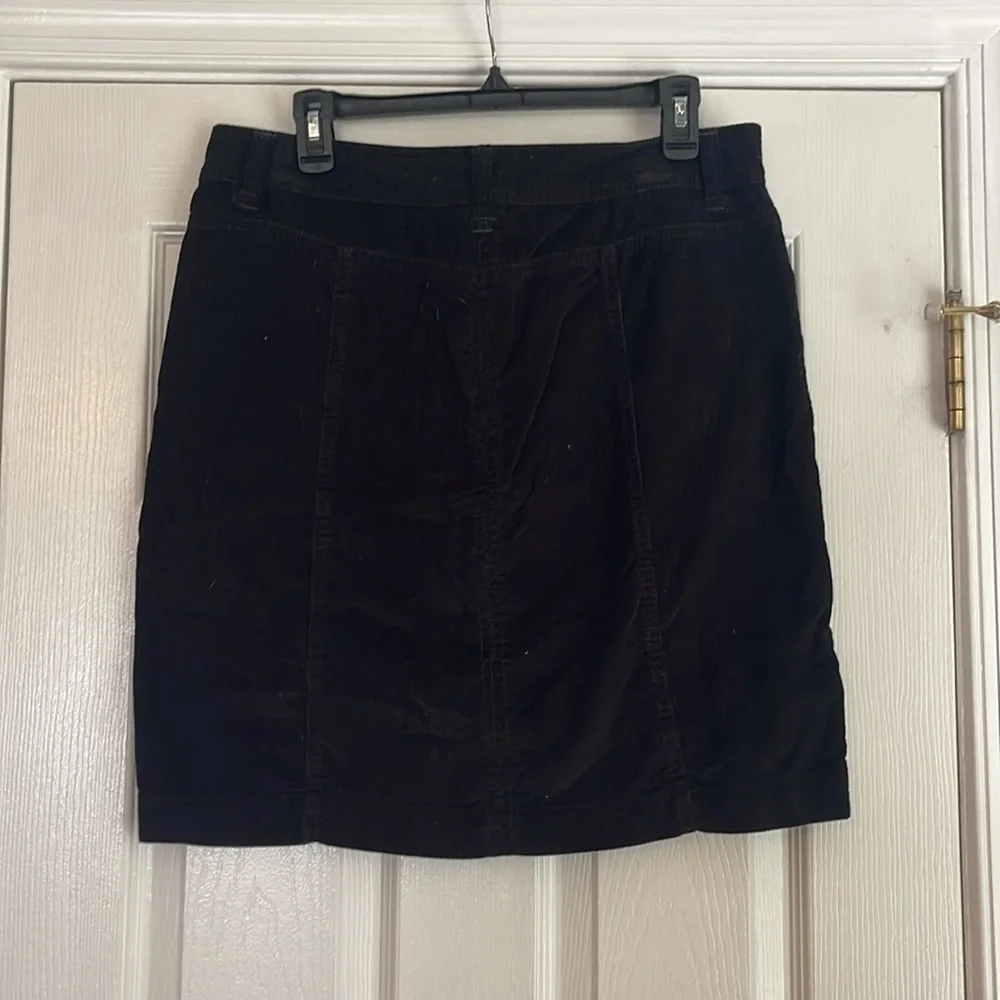 Faded Glory Corduroy Black Women's Skirt - Picture 3 of 3